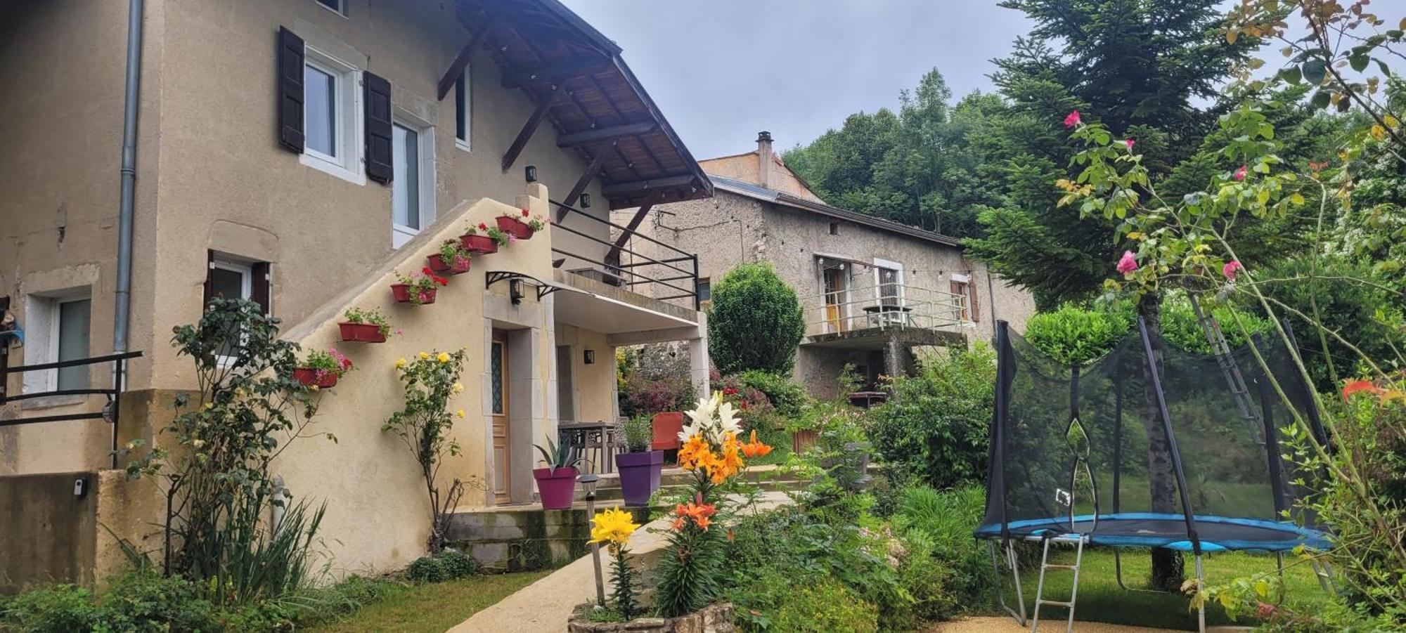 Gite Spa Blanche Neige Vercors Villa Hostun ภายนอก รูปภาพ